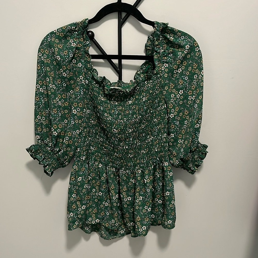 Max Studio Floral Printed Shirt